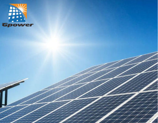 GPOWER IEC บนระบบพลังงานแสงอาทิตย์แบบกริดสำหรับบ้านที่มีแผงโซลาร์เซลล์