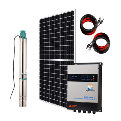 ปลอดภัย IEC Solar Powered Drip ชลประทาน Kit ปั๊มน้ำพลังงานแสงอาทิตย์เพื่อการเกษตร